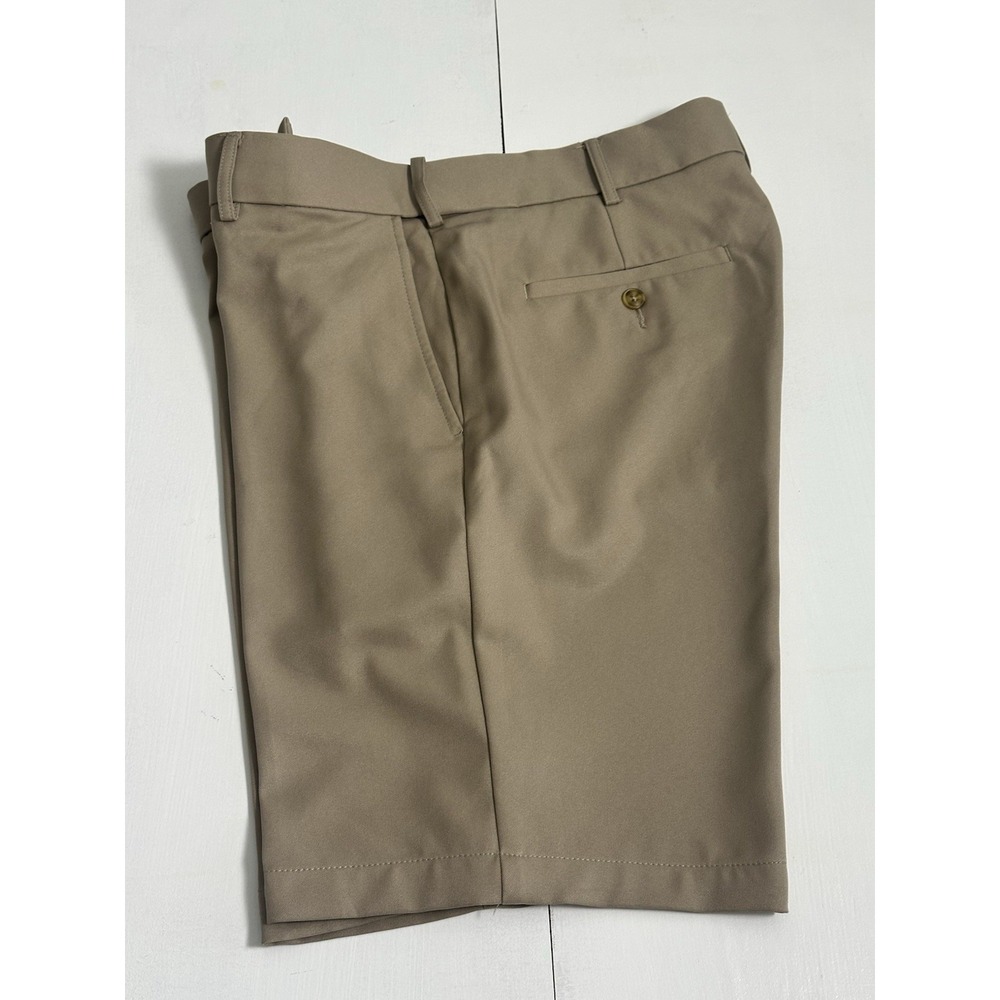 PGA Tour Men's Golf Bermuda Lightweight Shorts Tan/Beige Size 34 - Picture 11 of 16